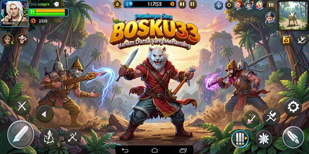Tampilan menarik dari gameplay petualangan BOSKU33 yang mengasyikkan.