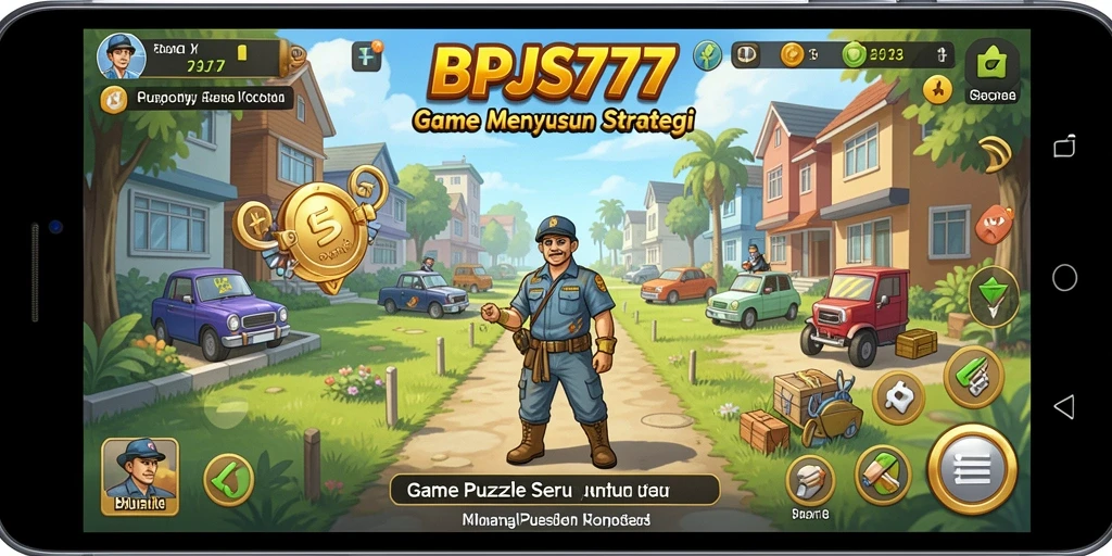 Screenshot utama BPJS777 yang menampilkan gameplay Puzzle menantang.