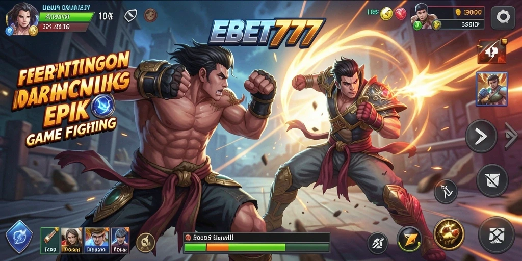 Tampilan gameplay seru dari EBET777 yang memukau.