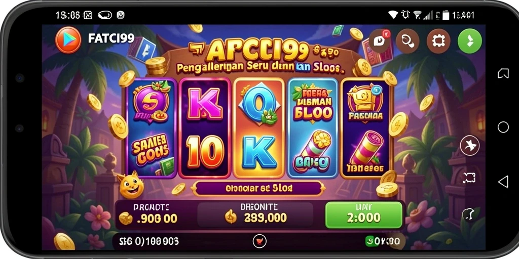 Screenshot gameplay FATCI99 menampilkan keseruan putaran slot.