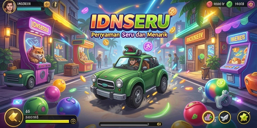 Screenshot gameplay IDNSERU menampilkan aksi seru dan tantangan menarik.