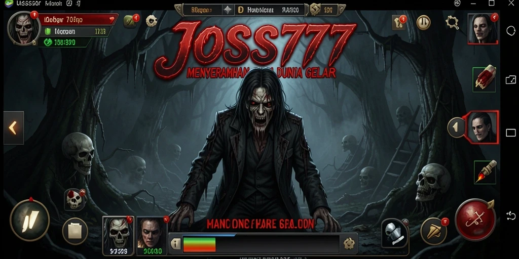 Screenshot menampilkan momen menegangkan saat menjelajahi dunia Horror