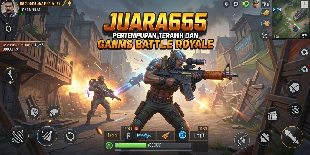 Screenshot gameplay JUARA666 yang menunjukkan aksi pertempuran yang seru.