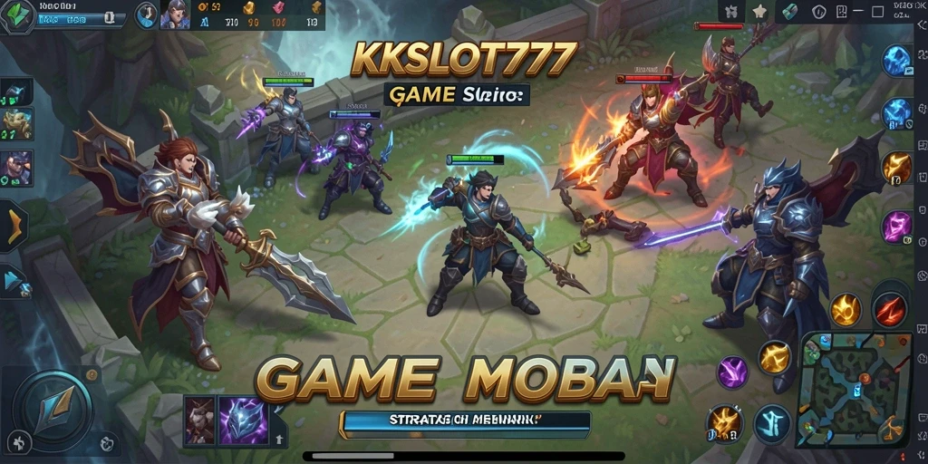 Tampilan gameplay seru dan strategis dalam KKSLOT777.