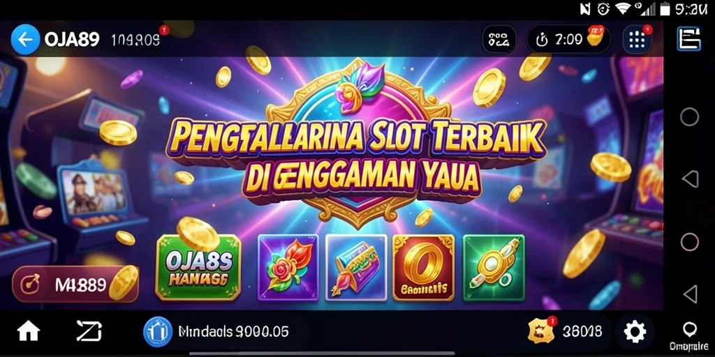 Tampilan gameplay OJA89 yang menarik dan penuh warna.