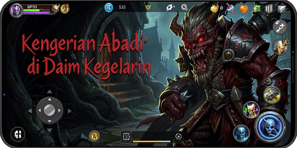 Gameplay mendebarkan dalam suasana horor yang menakutkan.