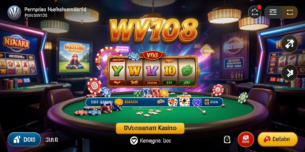 Tampilan gameplay <strong>VW108</strong> yang mendebarkan dan penuh warna.